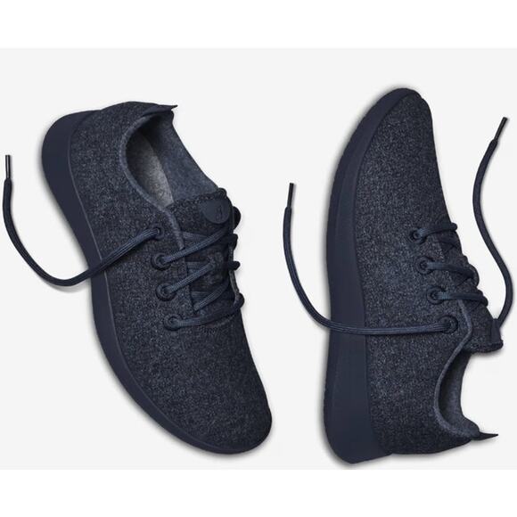 Allbirds Womens Wool Runners 0519 NV1 Gray Everday Sneakers Sz 8 Left Sz 9 Right - Picture 2 of 12